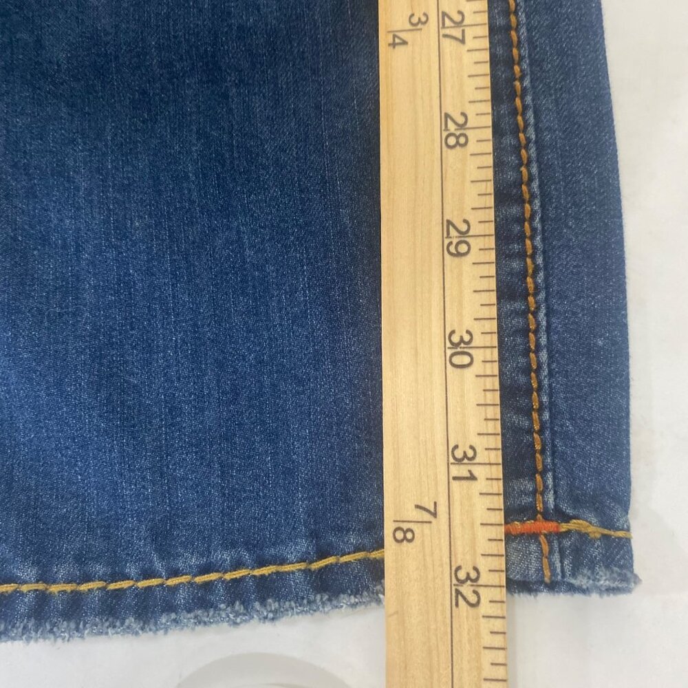 True Religion Ricki Jeans Mens Size 25X32 Dark Wash Relaxed Straight 207444‎ NWT - Picture 14 of 16